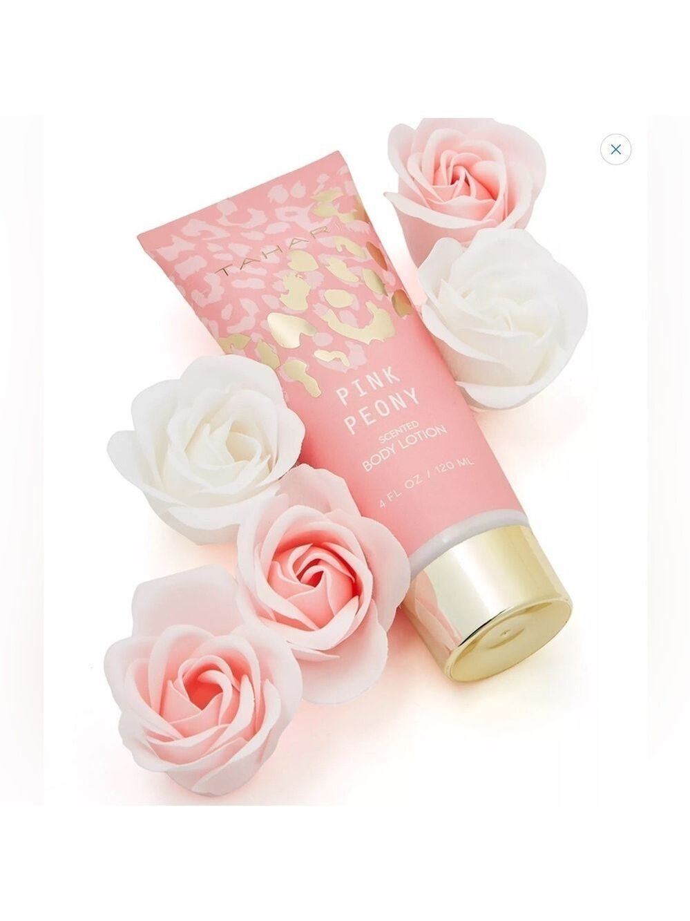 Tahari Body Care Set Body Lotion & soap bath petals Pink Peony